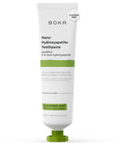 Boka dentifrice sans fluorure au concombre menthe, emballage clair.