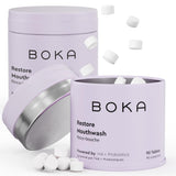 Boka – pastilles bain-bouche en format voyage pour haleine fraîche en déplacement.
