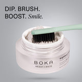 Poudre Boka sans fluorure enrichie en vitamines pour dents et gencives