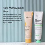 Sans fluorure et sans sulfates, dentifrice Boka pour une routine quotidienne