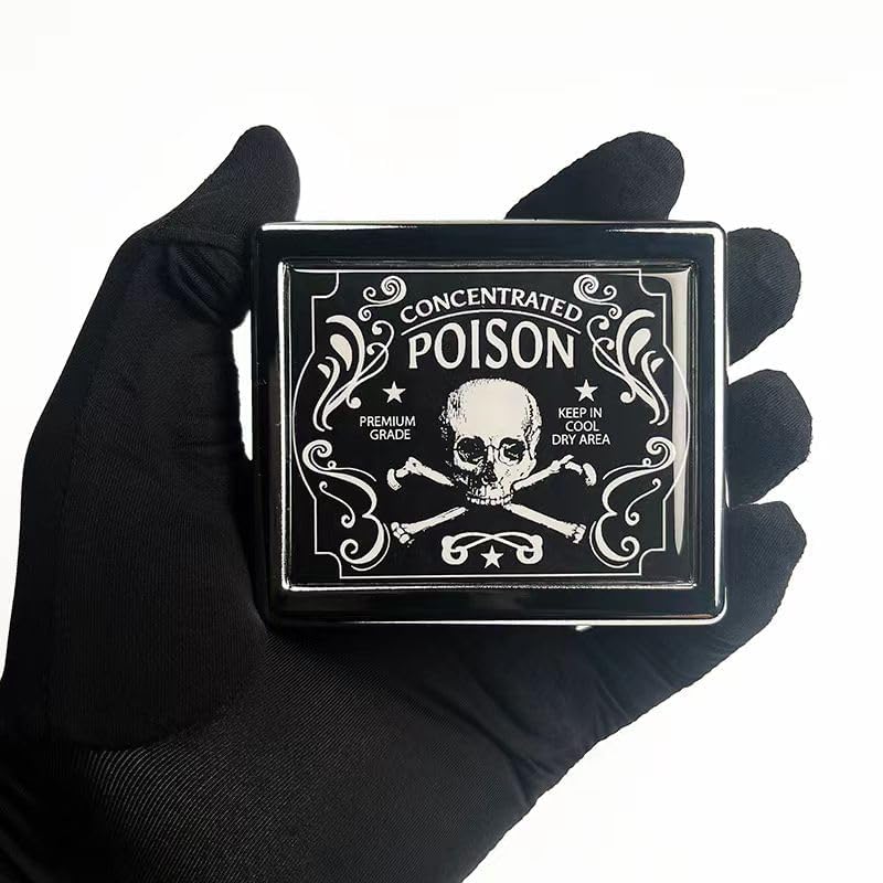 Boîte rectangulaire chrome BOKAAW, esthétique et durable au quotidien.