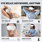 BOKOR masque chauffant apaise les yeux et favorise le sommeil.