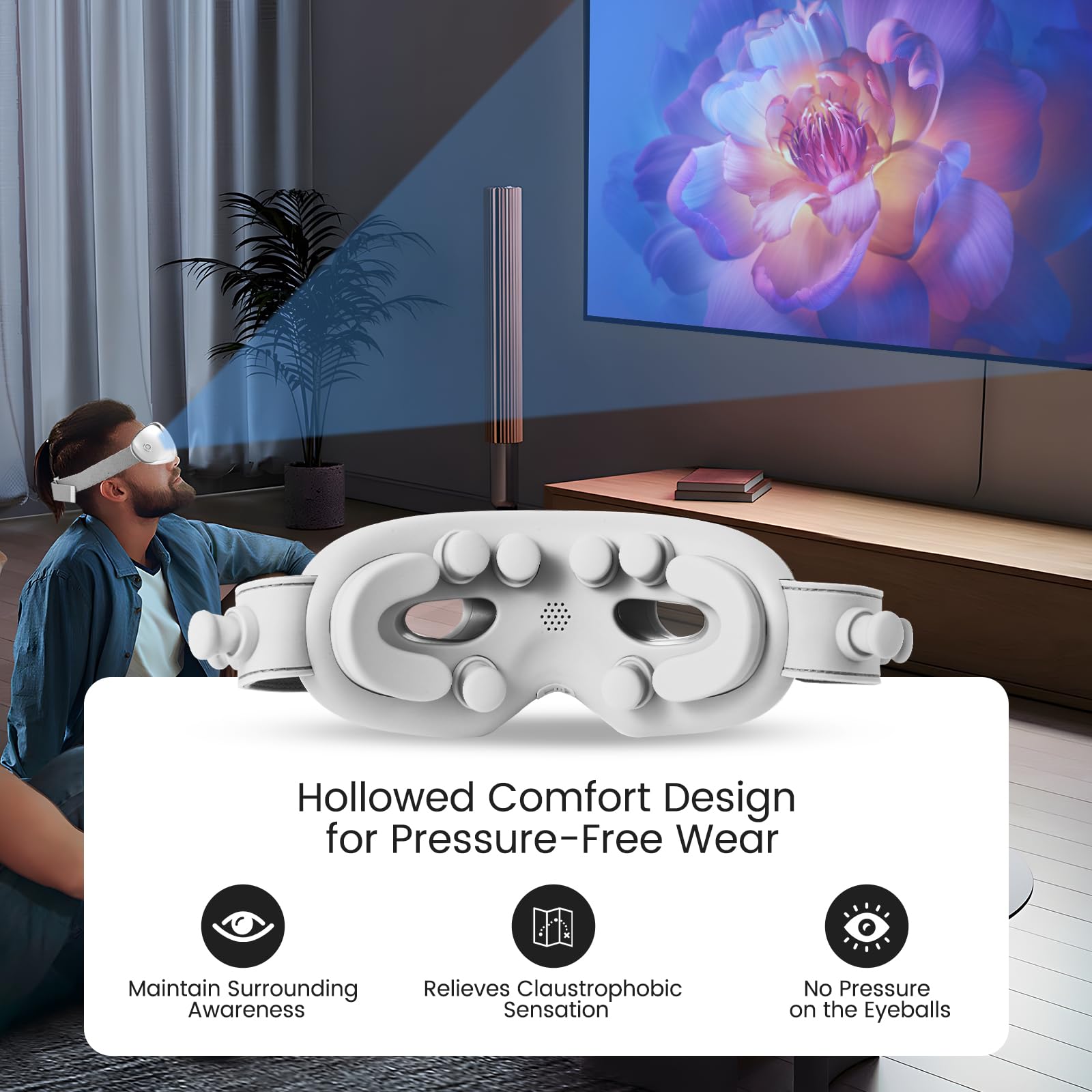 BOKOR quatre modes de massage pour ajuster l'intensité.
