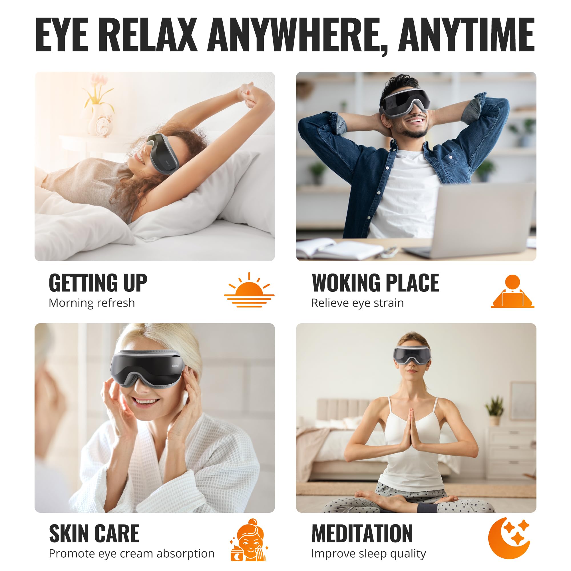 BOKOR Vision X, utilisation quotidienne facile à domicile ou au bureau.