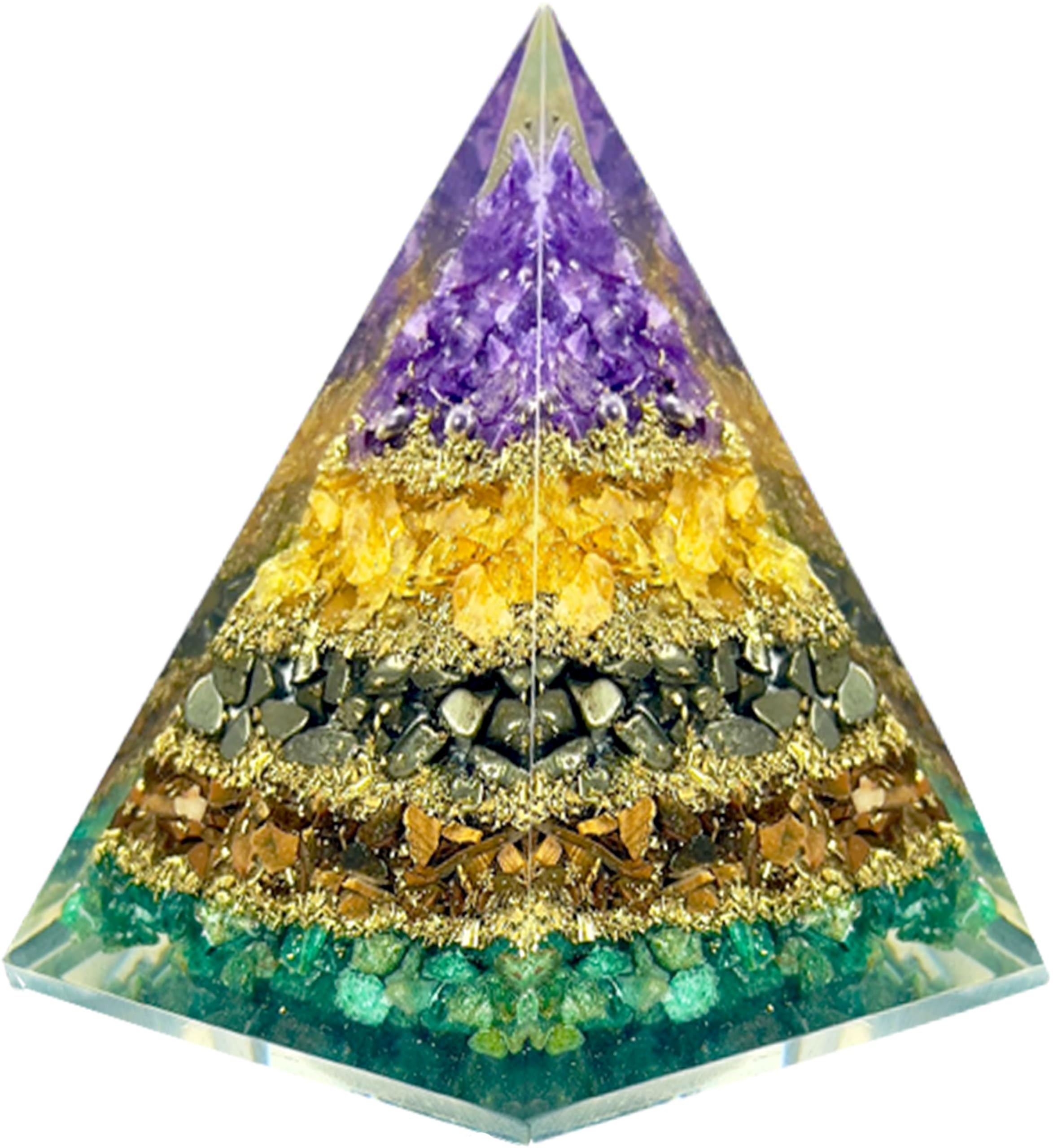 Pyramide Bombay Crystals Export avec Aventurine Verte: chance et opportunités