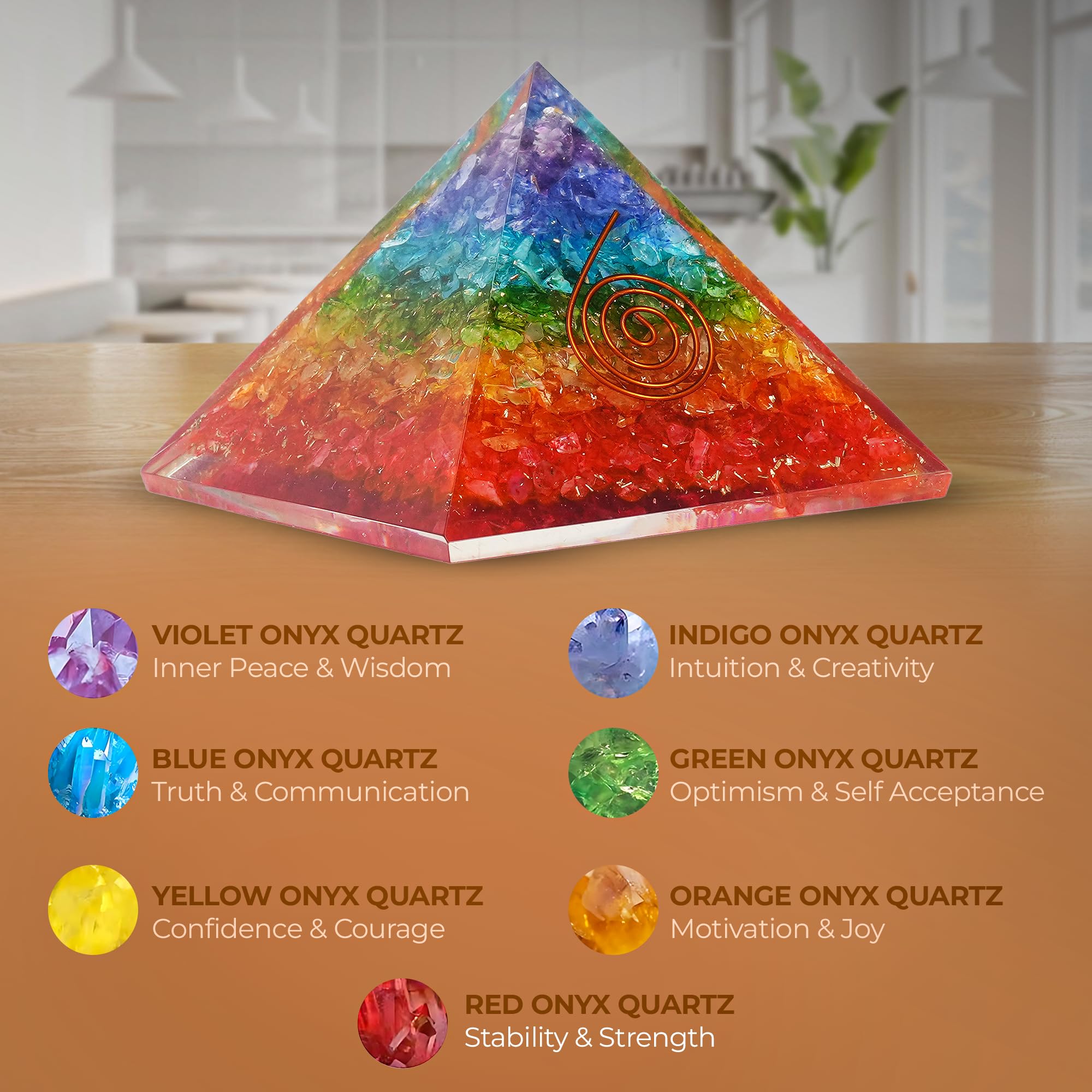 Sept couches de pierres guidant chaque chakra pour l harmonie intérieure