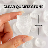 Quartz brut Bombay Crystals Export – rituel Reiki et équilibre émotionnel.