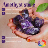 Bombay Crystals Export améthyste brute – couleur violette intense pour harmonie et concentration