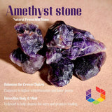 Bombay Crystals Export améthyste brute – parfaite pour grilles de cristaux et rituels