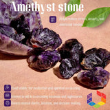 Bombay Crystals Export améthyste brute – inclusions uniques qui rendent chaque pièce spéciale