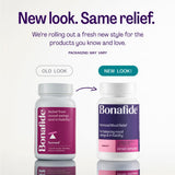 Tablettes Bonafide Serenol visibles, utilisation quotidienne potentielle pour soulager le SPM.