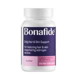 Capsules Bonafide Silvessa: bouteille et soutien nutritionnel quotidien pour cheveux et peau.