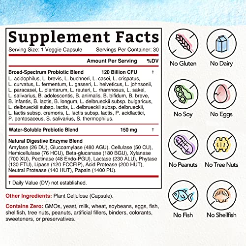 Bonawell Probiotiques – capsules à libération retardée pour une digestion fluide.