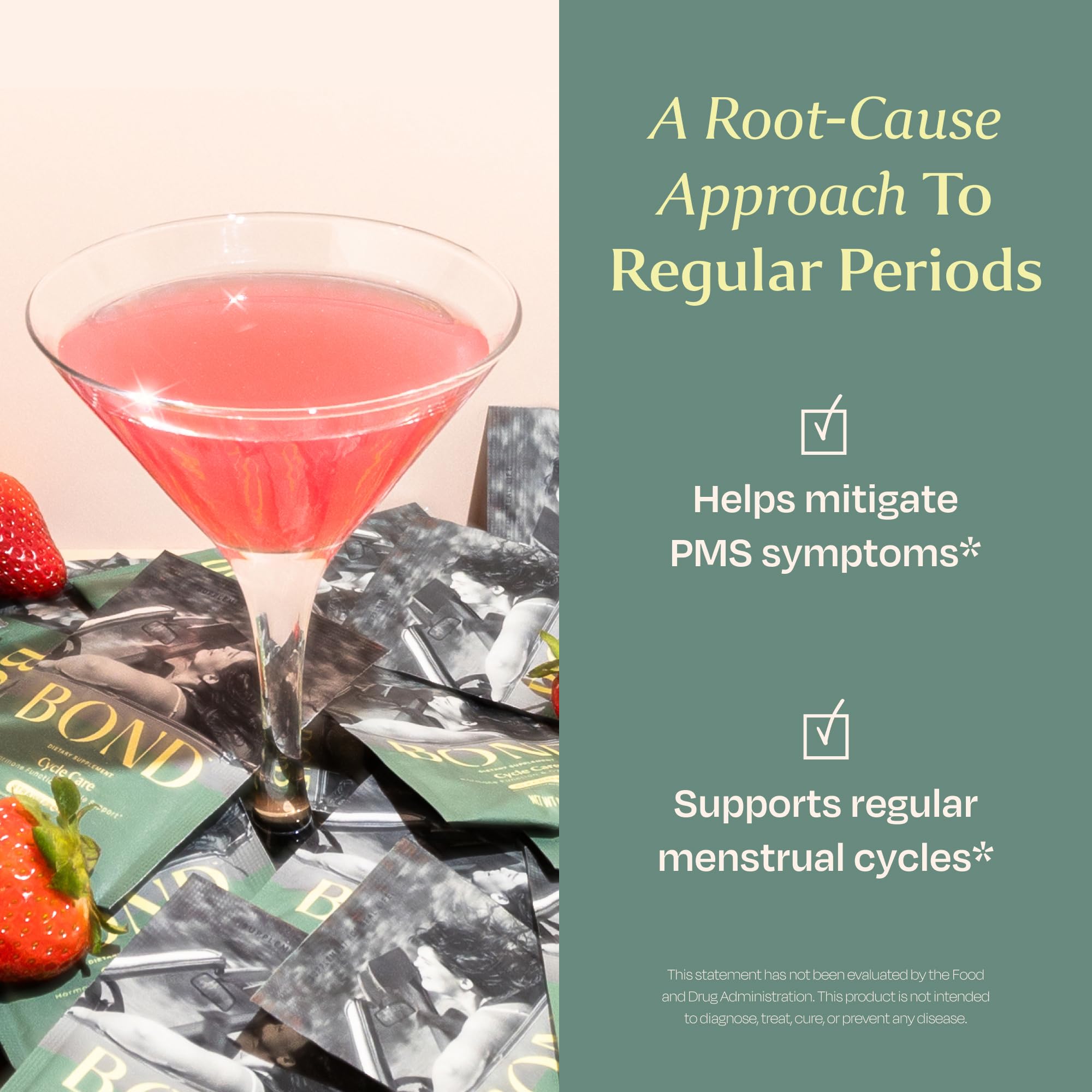 BOND Cycle Care, préparation-boisson fraise, goût agréable et facile à intégrer.
