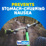Meclizine 25 mg Bonine soulage les nausées lors des déplacements.