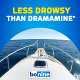 Bonine blister compact, solution portable