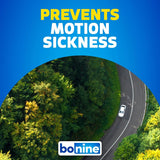 Bonine framboise, formule sans somnolence adaptée à l’activité.