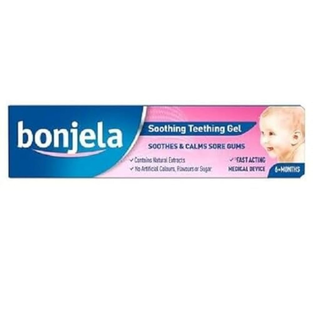 Bonjela Gel Dentition, application rapide pour apaiser les douleurs de gencives chez les tout-petits.