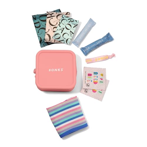 Format compact BONKS GoGo Kit, facile à glisser dans un sac.