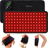 Ceinture Bonodave sans fil en action pour thérapie lumière rouge nomade.