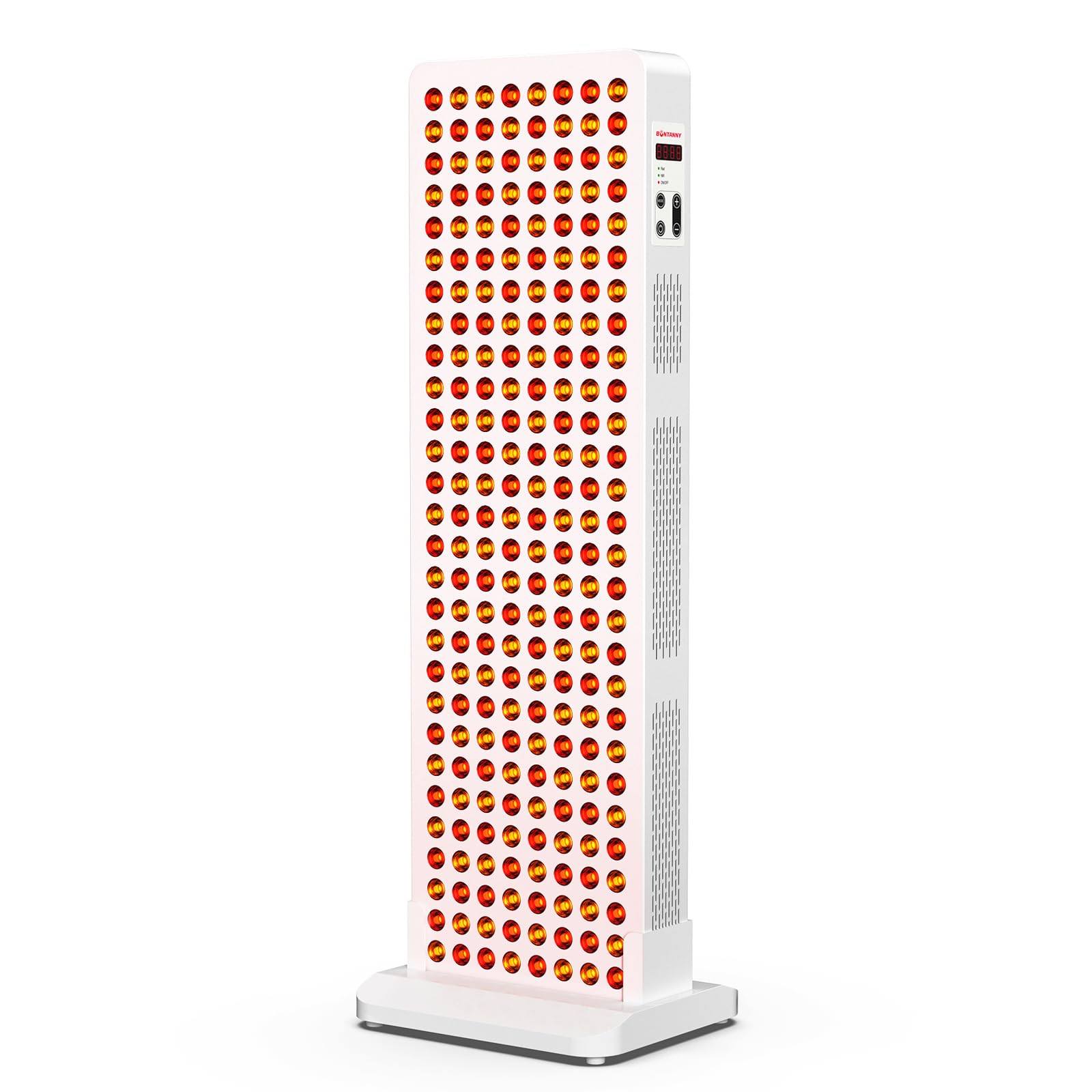 BONTANNY BO-1200 visage éclairé par lumière rouge, soin à domicile