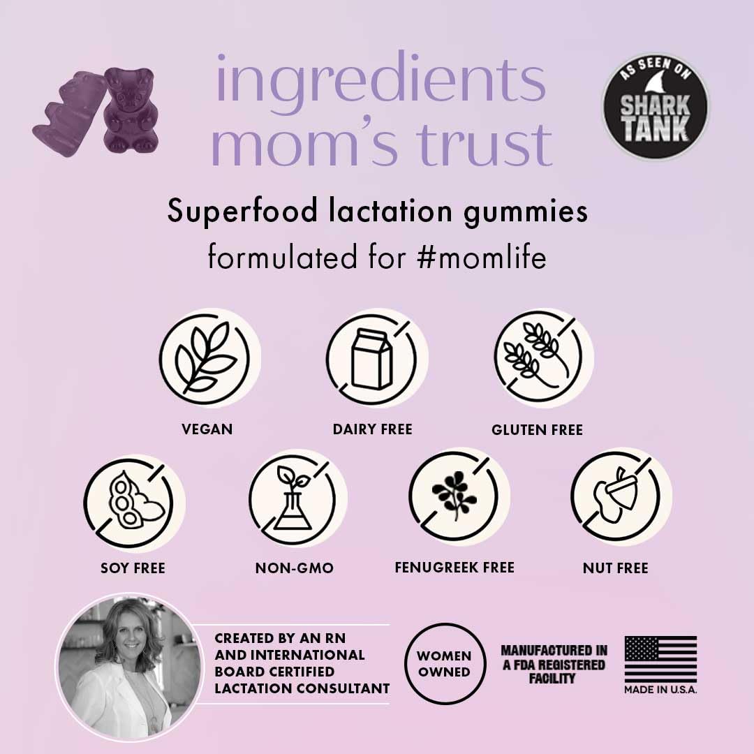 Boobie Bears Gummies – immunité-sureau: soutiennent potentiellement les défenses quotidiennes.