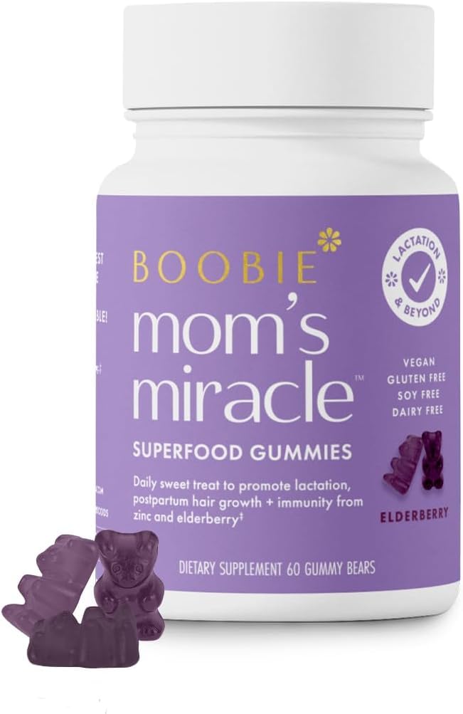 Boobie Bears Gummies – soutien-allaitement: goût agréable et routine pratique.