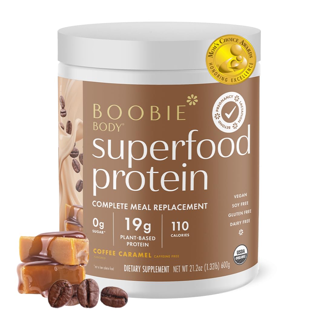 Boobie Body — emballage protéiné bio, idéal pour mamans actives.