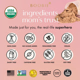 Boobie Body — vegan et sans lactose, adapté aux mamans.