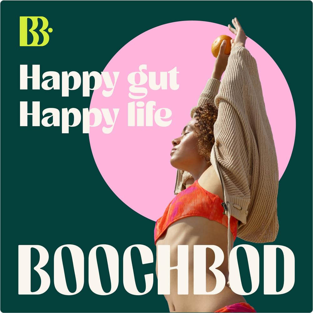 Gommes BoochBod Goût-Doux-Naturel: goût agréable et naturel, idéale en collation.