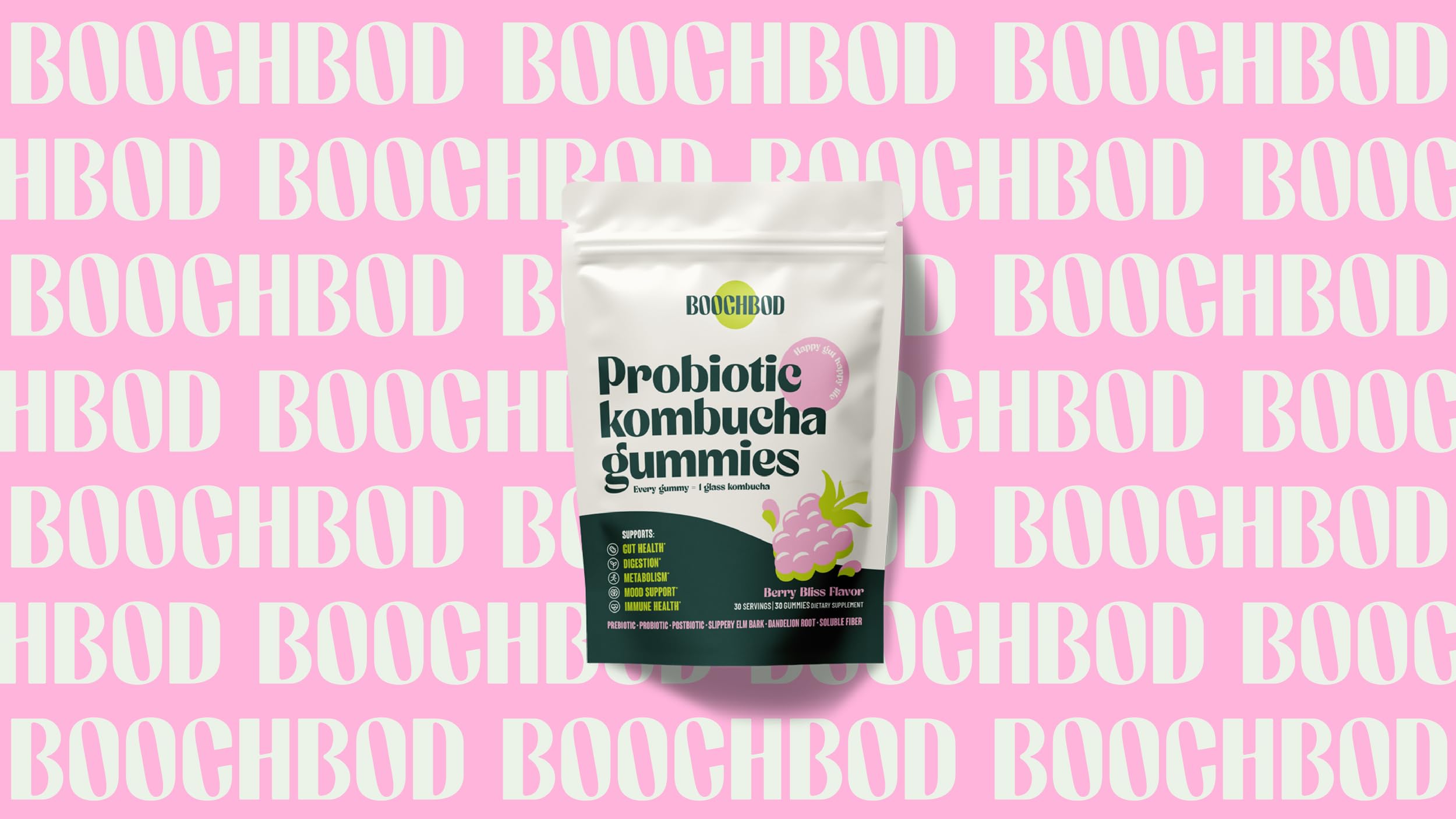 Gommes BoochBod Usage-Quotidien-Bien-Etre: usage quotidien pour le bien-être intestinal.