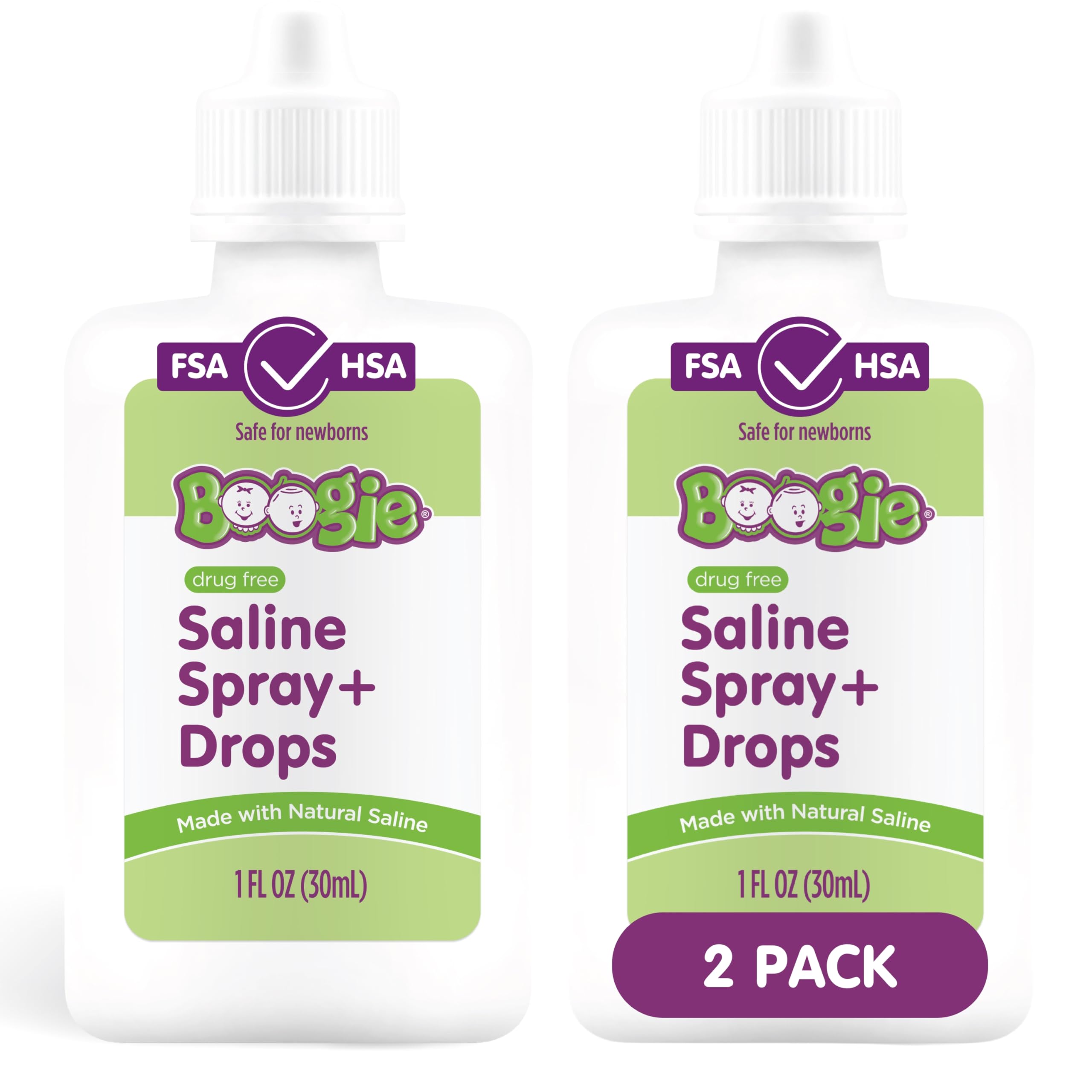 Boogie Bebe spray nasal naturel pour nourrissons et enfants, utilisation douce.