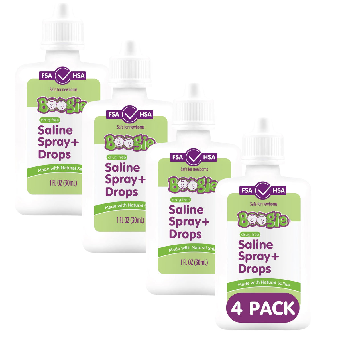 Boogie eau saline spray nasal bébé, nettoie et apaise les petites narines.