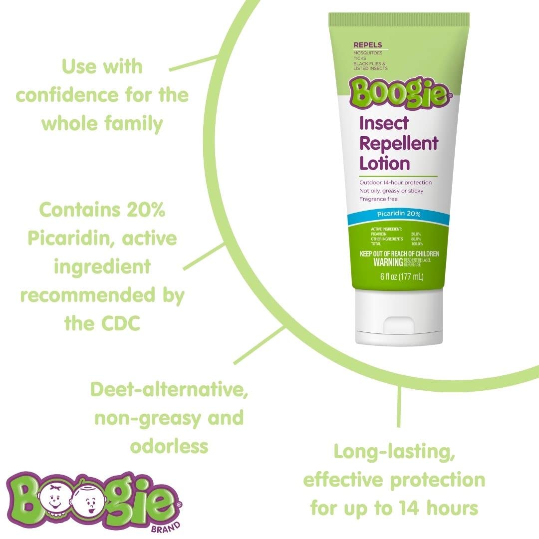 Boogie Lotion repousse divers insectes avec une couverture fiable.