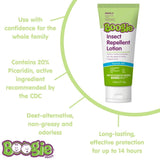 Boogie Lotion repousse divers insectes avec une couverture fiable.