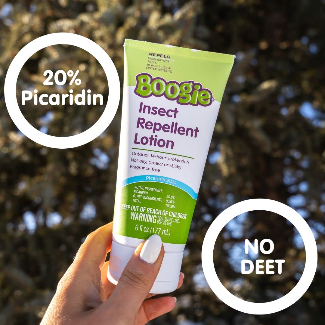 Boogie Lotion sans DEET, option sans parfum.