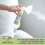 Boogie Micro-Mist Inhaler : embout et masque inclus, utilisation facile pour toute la famille.