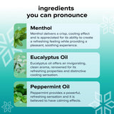 BoomBoom batonnet nasal: ingrédients simples pour une expérience aromatique sûre.