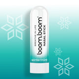 BoomBoom batonnet nasal: menthe hivernale pour une bouffée réconfortante.