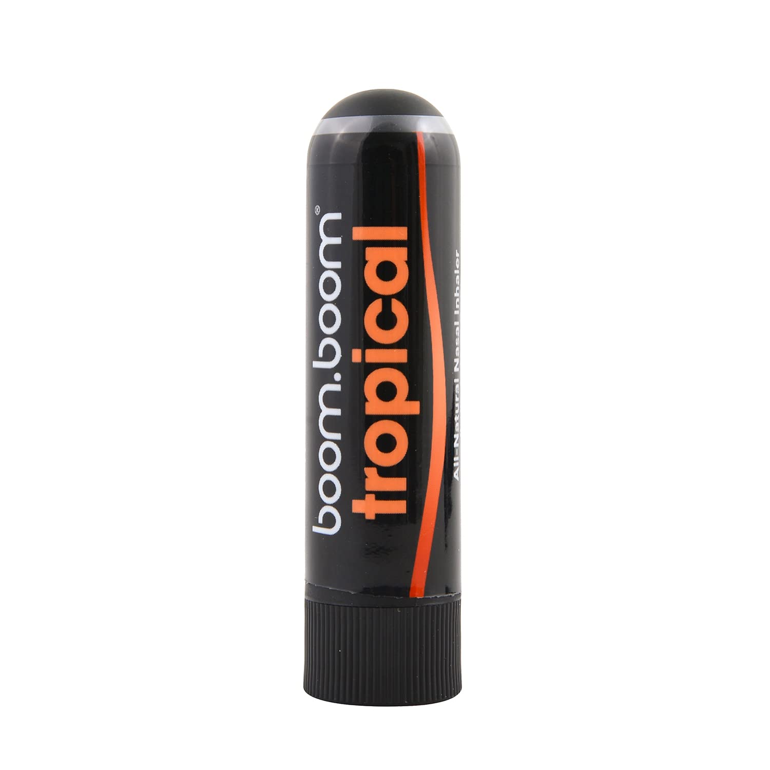 BoomBoom inhalateur tropical en action, usage pratique pour revitaliser les sens