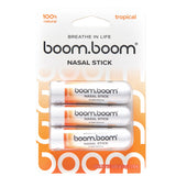BoomBoom Stick nasal avec technologie Flux de Vapeur pour vapeurs puissantes et durables.