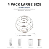 BooMetCheer Boule mélange protéine 2,1 pouces pour shaker efficace.