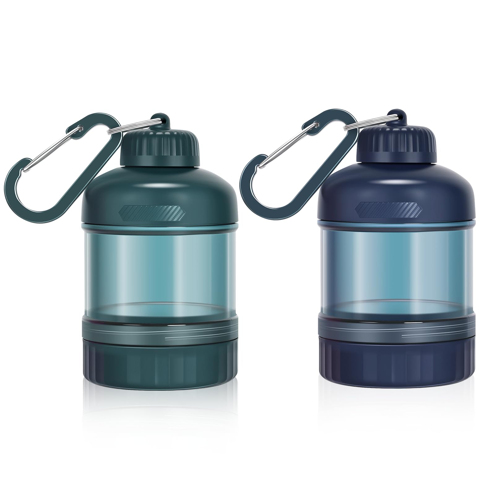 BooMetCheer conteneur protéine transparent grande capacité pour transporter votre boisson