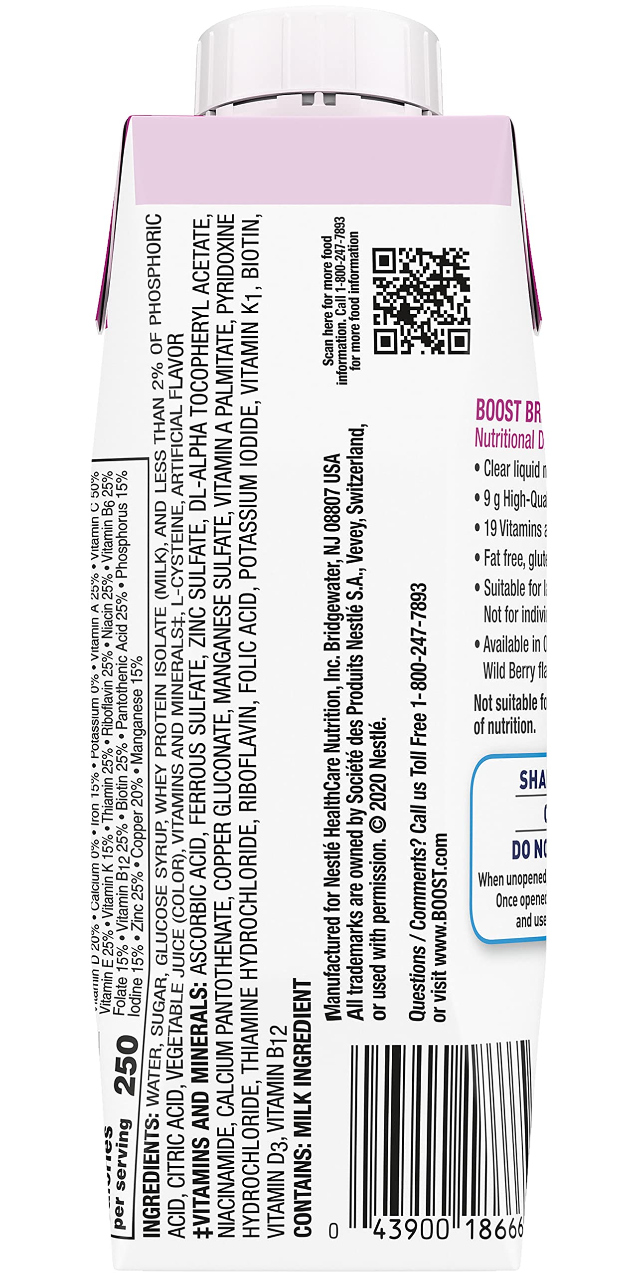 Emballage BOOST Breeze 12 bouteilles, solution pratique pour la semaine