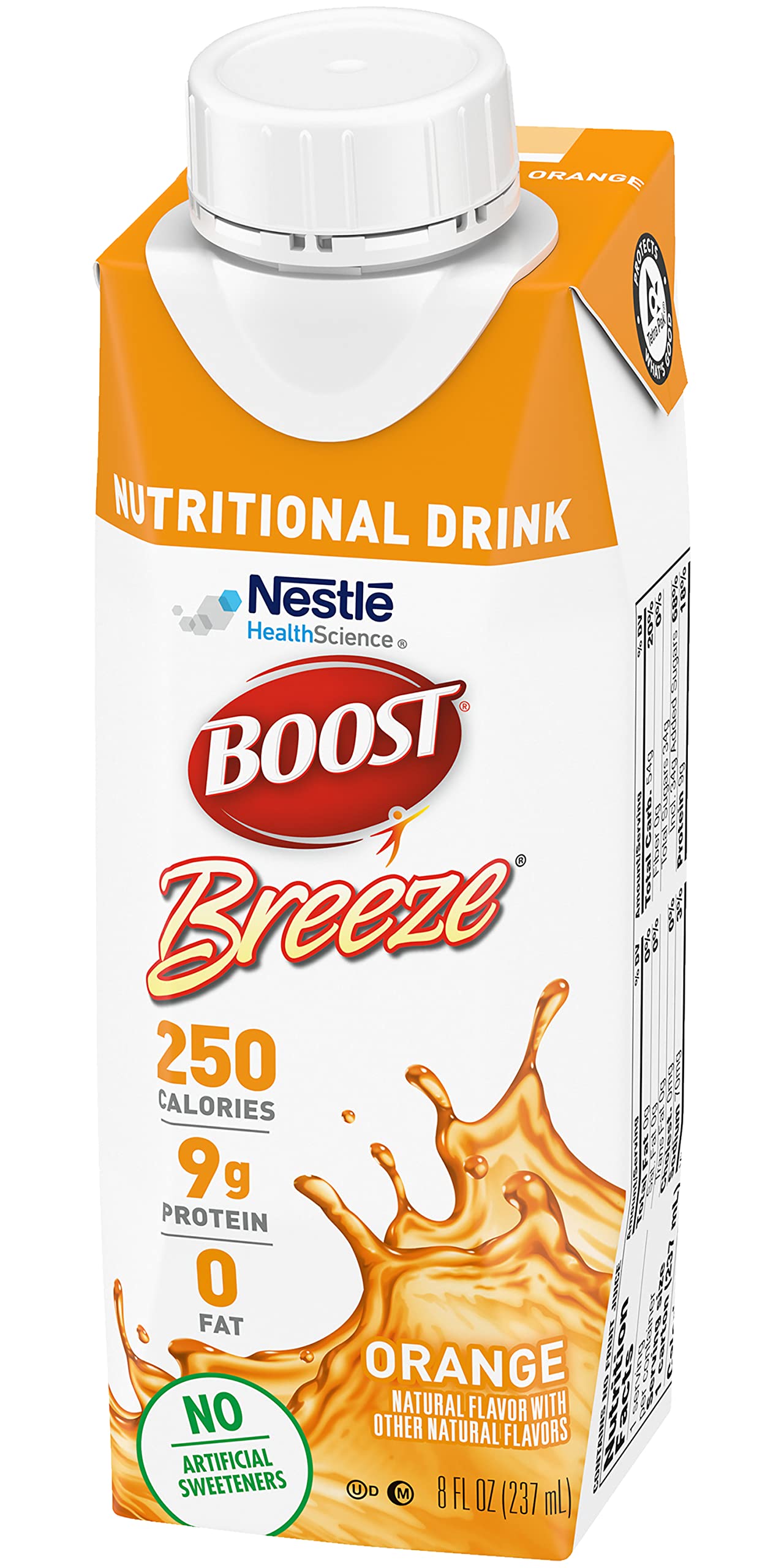 Boost Breeze sans gluten et sans lactose, convient à divers régimes