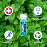 Arôme menthe Boost Oxygen: respiration rafraîchissante et revitalisante