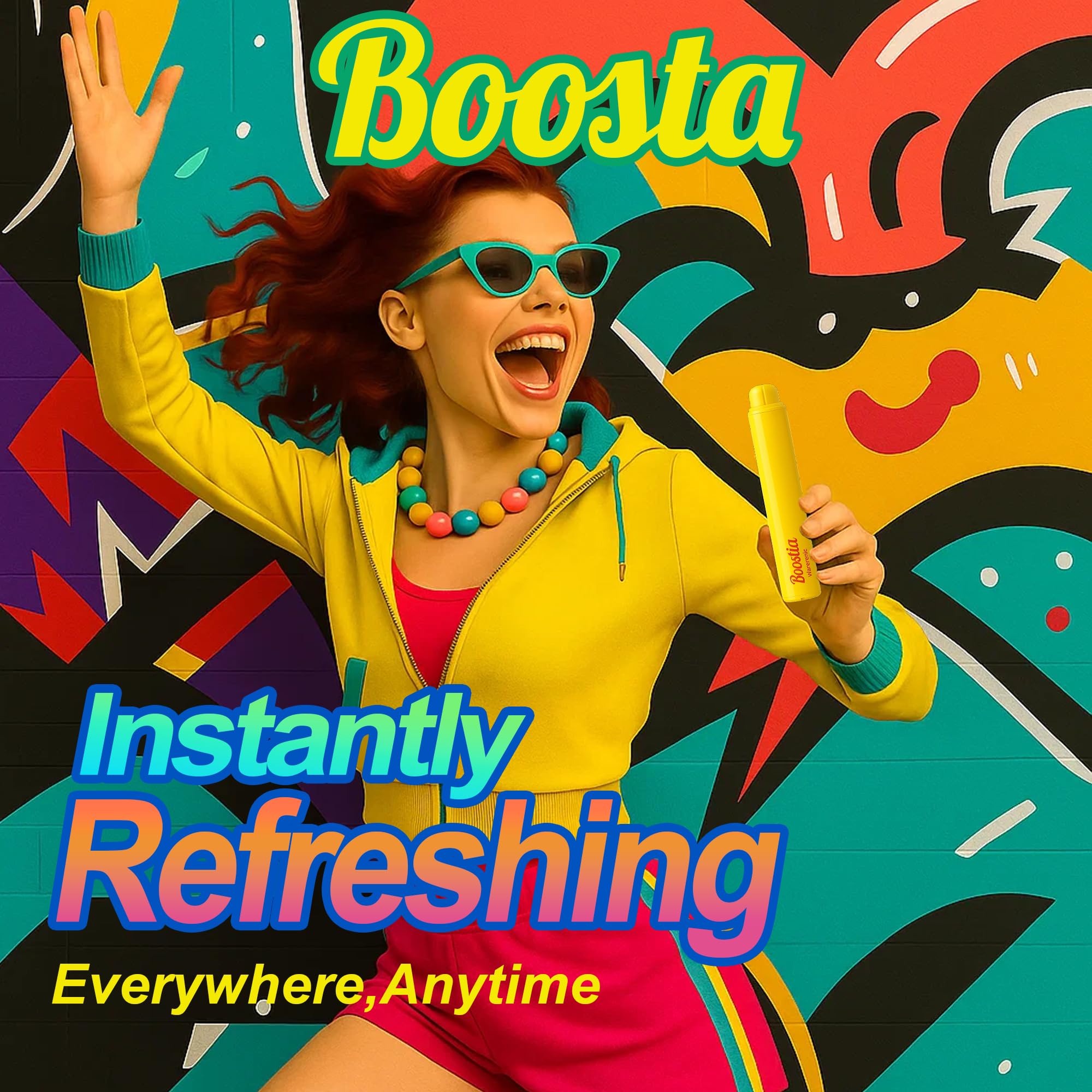 Boosta inhalateur nasal usage quotidien, idéal pour routine.