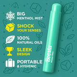 Boosta inhalateur nasal utilisation en mouvement pour le bureau et déplacements.