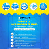 BioPerine ajouté pour BoostCeuticals CoQ10, absorption potentielle accrue.