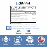 BoostCeuticals Ginkgo biloba, capsule visible, possibilité d’aide à la concentration.